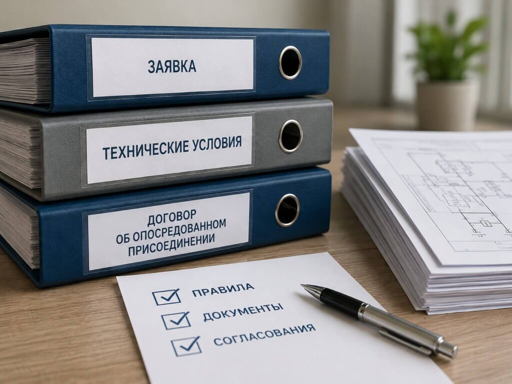 Опосредованное подключение к электрическим сетям