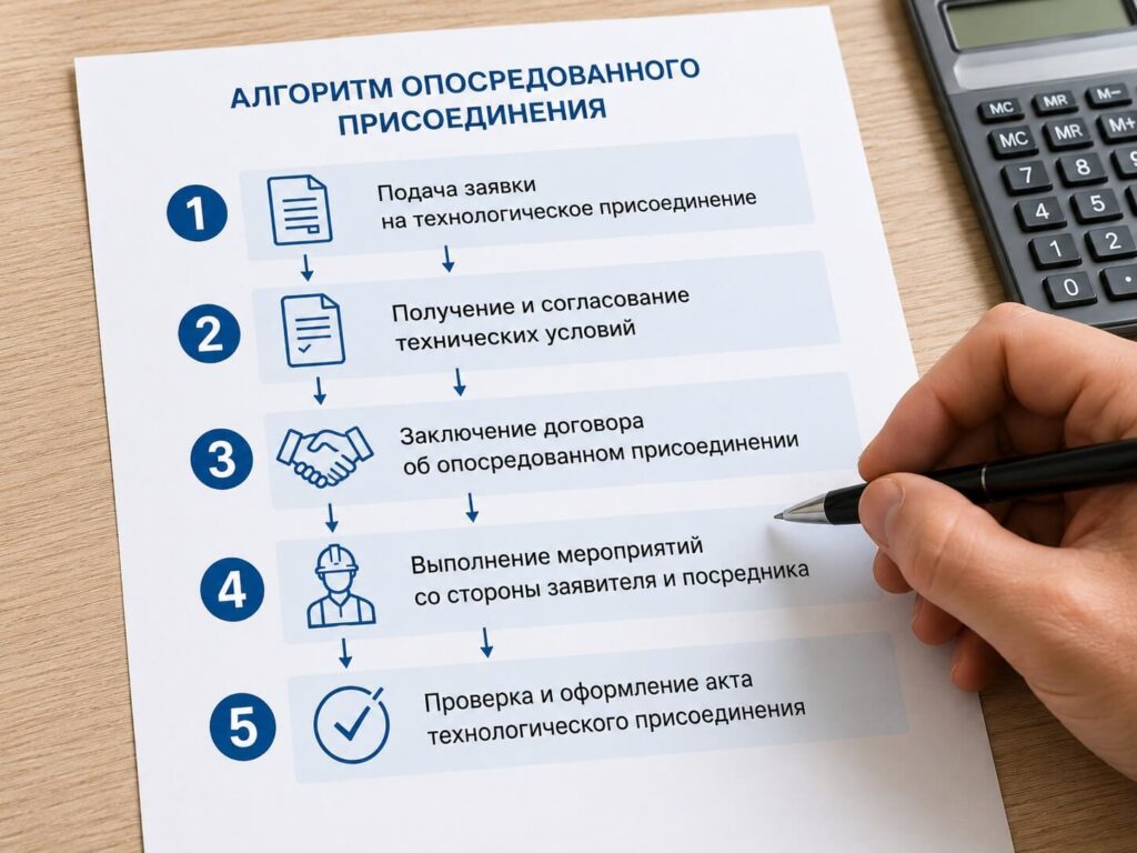 Алгоритм опосредованного присоединения